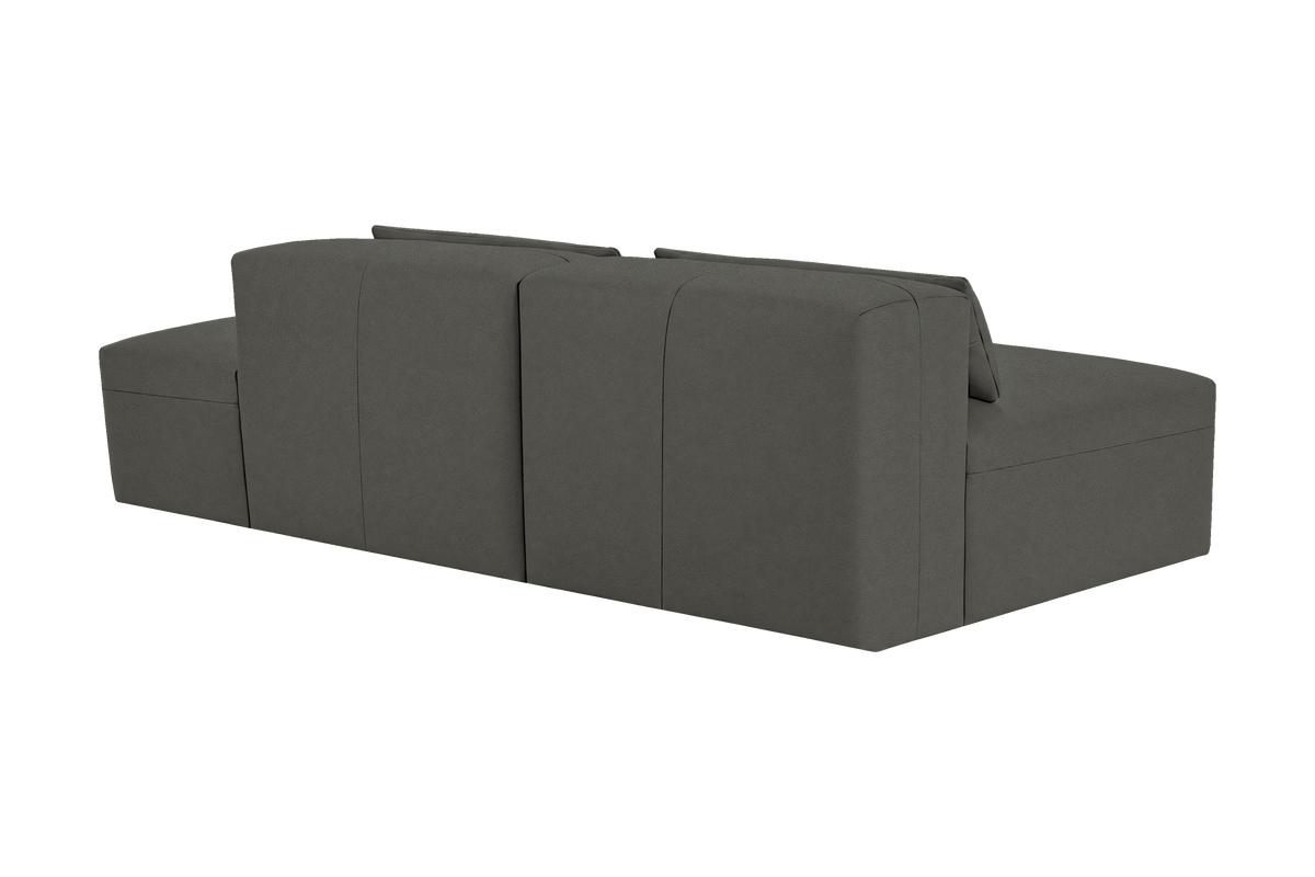 Jasmine Right Chaise Open Sofa in Felix Lola