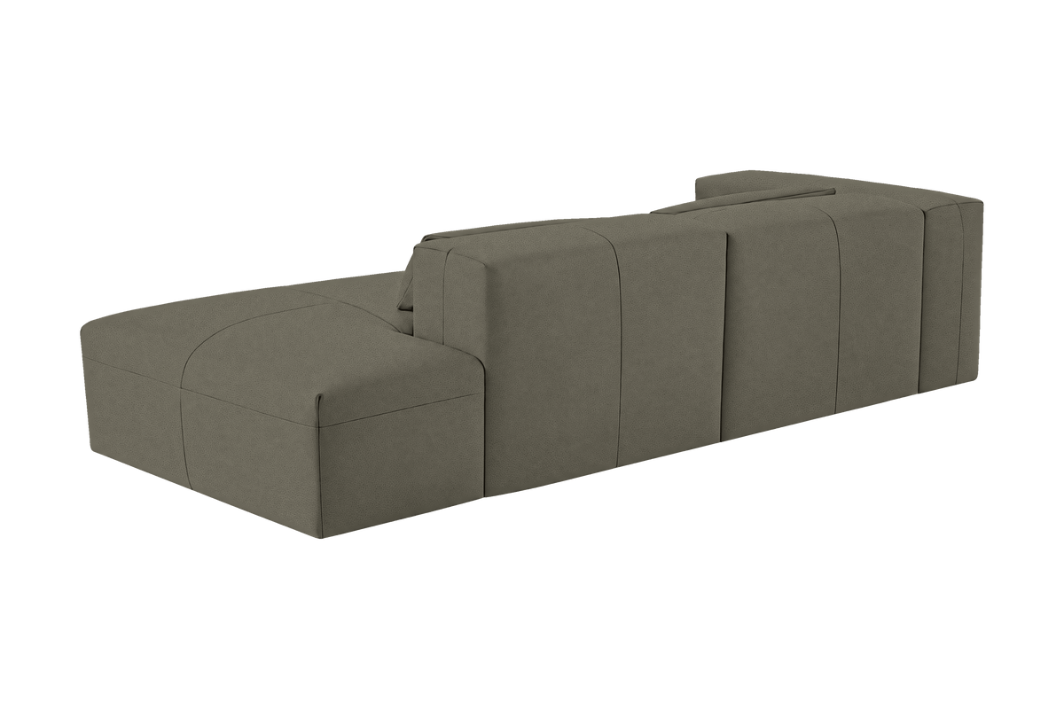 Jasmine Right Chaise Sofa in Felix Cos