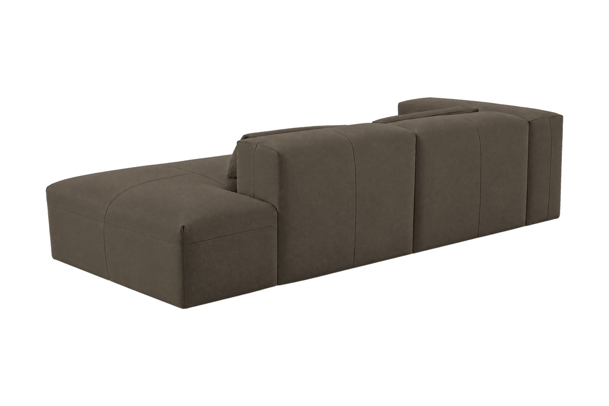 Jasmine Right Chaise Sofa in Fresco Cos