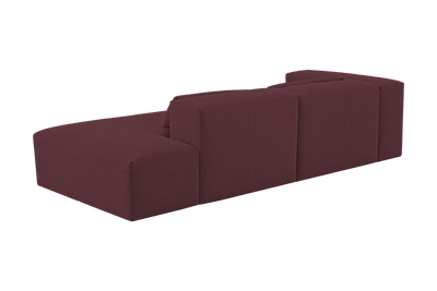 Jasmine Right Chaise Sofa in Fresco Figaro