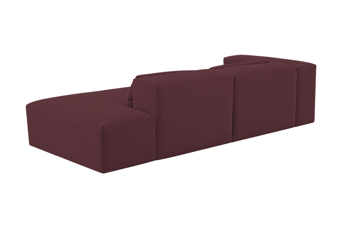 Jasmine Right Chaise Sofa in Fresco Figaro