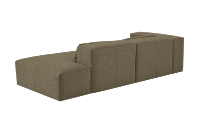 Jasmine Right Chaise Sofa in Mosquito Malibu