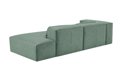 Jasmine Right Chaise Sofa in Roni Nane
