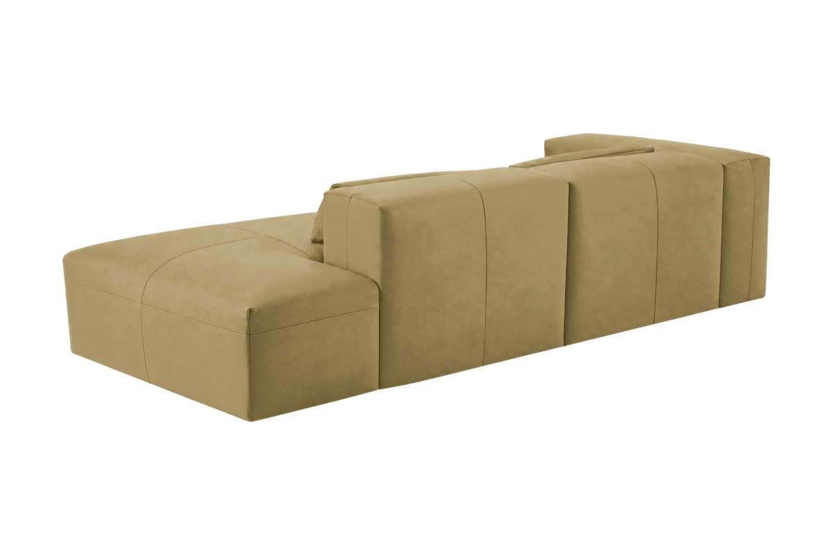 Jasmine Right Chaise Sofa in Marfa Olivia