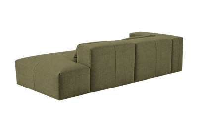 Jasmine Right Chaise Sofa in Mosquito Sycamore