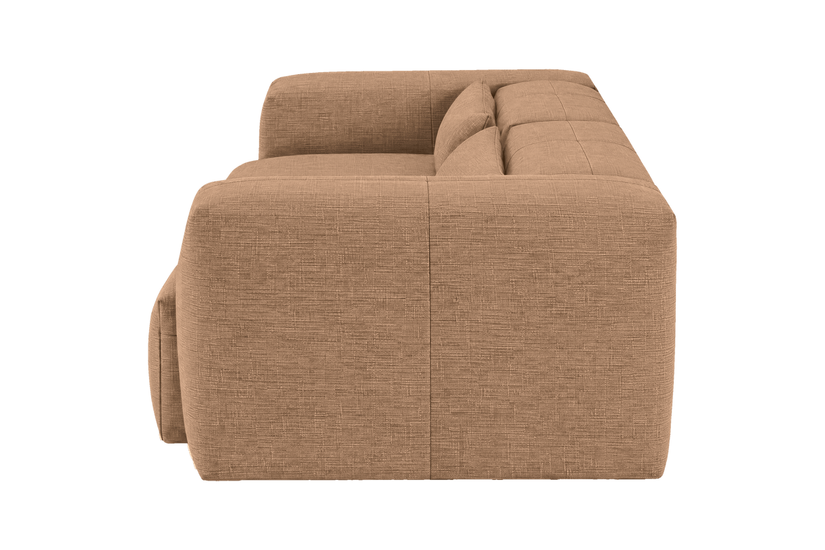 Jasmine Small Sofa in Roni Biscotti