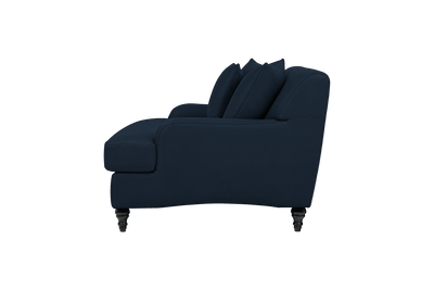 Senia Cuddle Chair in Dante Aqua