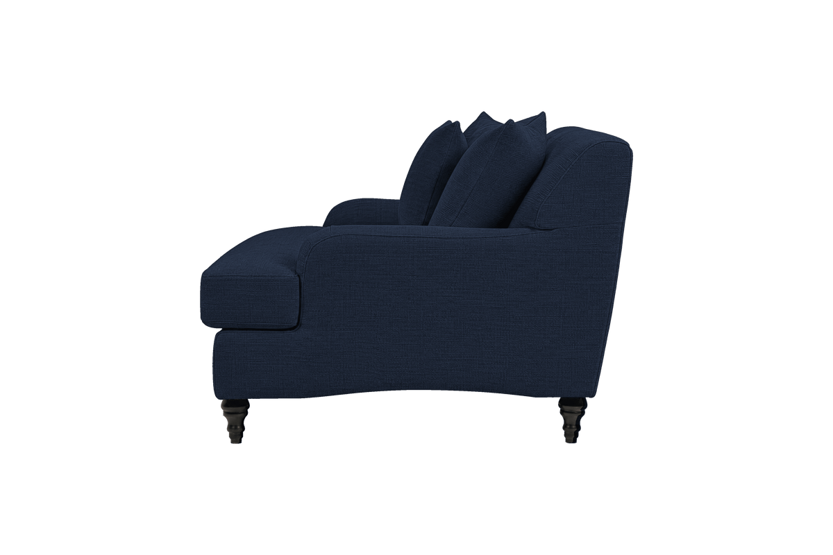 Senia Cuddle Chair in Roni Ember Blue