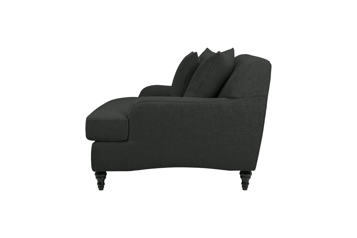 Senia Cuddle Chair in Mosquito Lola
