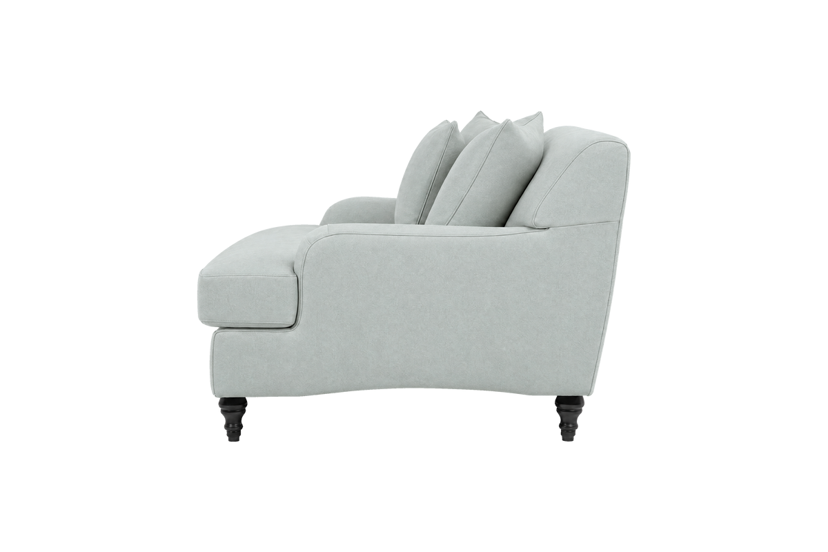 Senia Cuddle Chair in Fresco Meteor