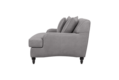Senia Cuddle Chair in Dante Meteor