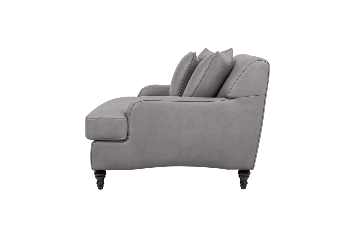 Senia Cuddle Chair in Dante Meteor