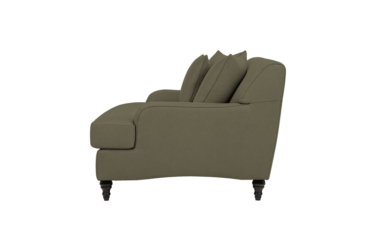 Senia Cuddle Chair in Felix Olive