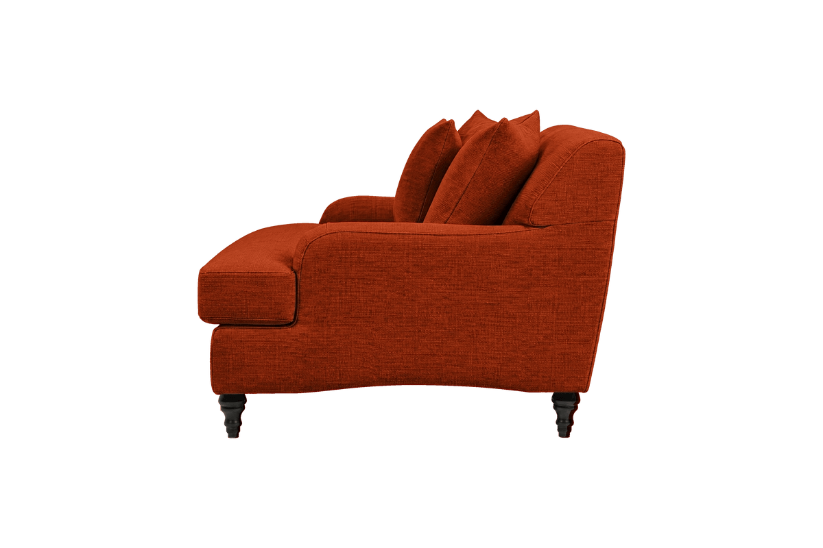 Senia Cuddle Chair in Roni Poppy