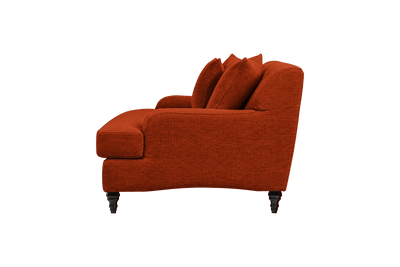 Senia Cuddle Chair in Roni Poppy