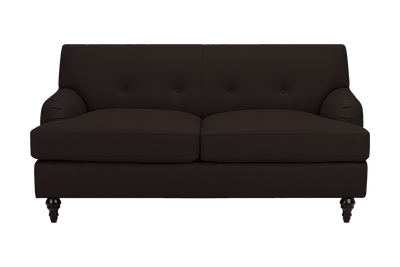 Senia Large Sofa in Dante Ebony
