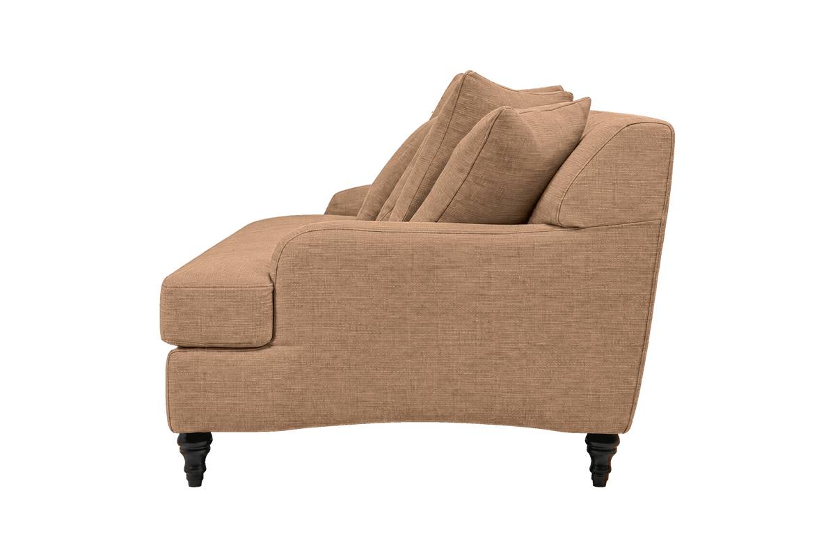 Senia Medium Sofa in Roni Biscotti