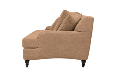 Senia Medium Sofa in Roni Biscotti