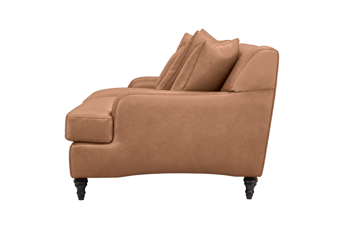 Senia Small Sofa in Momo Camel
