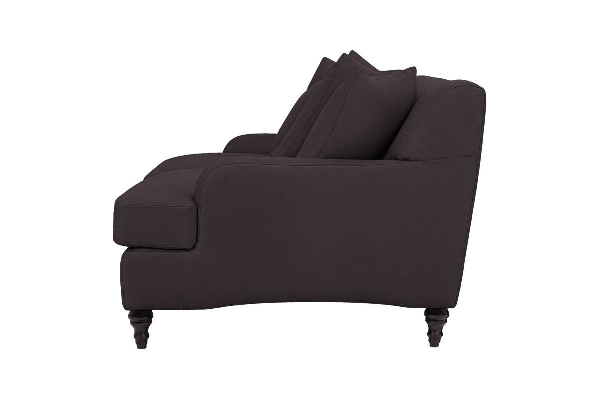 Senia Small Sofa in Dante Charcoal
