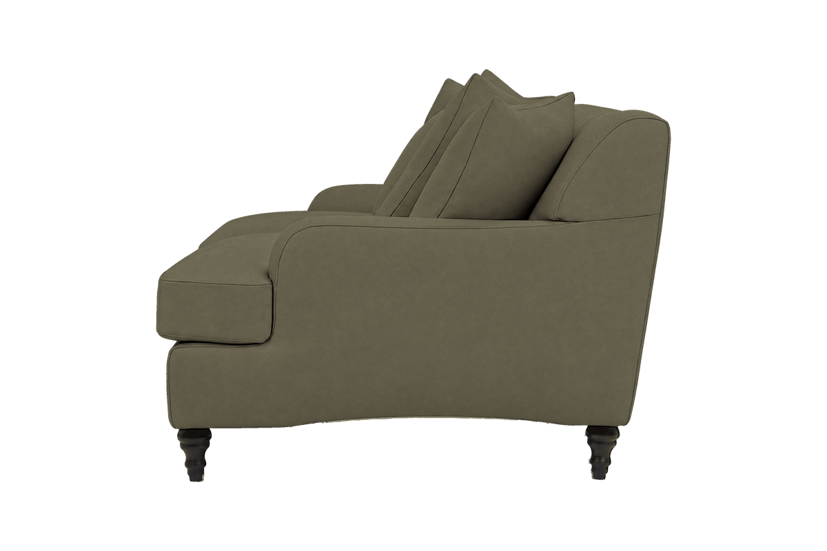 Senia Small Sofa in Felix Olive