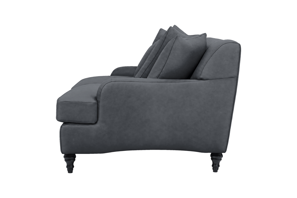 Senia Small Sofa in Dante Shark