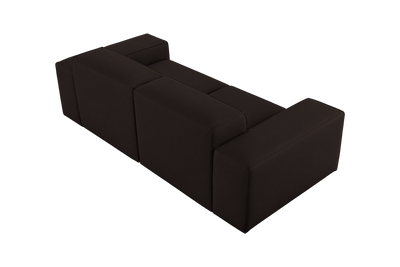 Elo Small Sofa in Dante Ebony