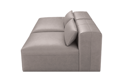 Jasmine Left Chaise Open Sofa in Momo Ash