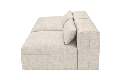 Jasmine Left Chaise Open Sofa in Mosquito Cracker