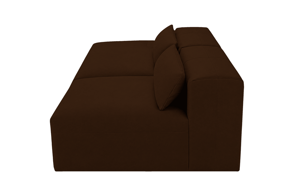 Jasmine Left Chaise Open Sofa in Marfa Denton