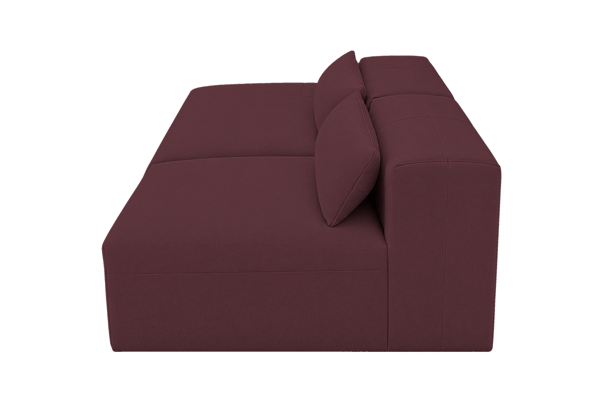 Jasmine Left Chaise Open Sofa in Fresco Figaro