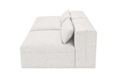 Jasmine Left Chaise Open Sofa in Mosquito Foam
