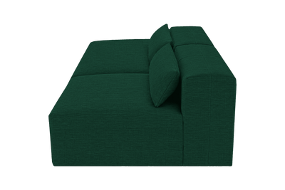 Jasmine Left Chaise Open Sofa in Roni Frog
