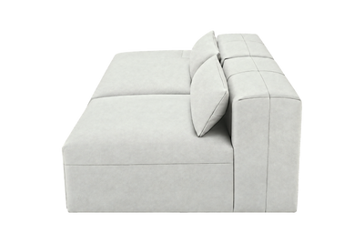 Jasmine Left Chaise Open Sofa in Felix Milky