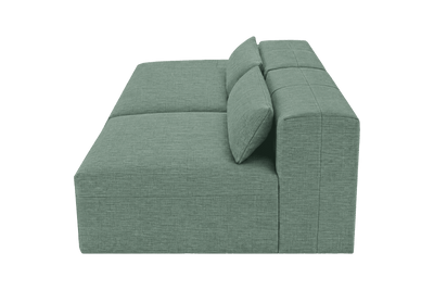 Jasmine Left Chaise Open Sofa in Roni Nane