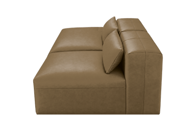 Jasmine Left Chaise Open Sofa in Momo Olivia