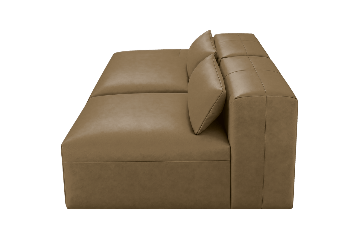Jasmine Left Chaise Open Sofa in Momo Olivia