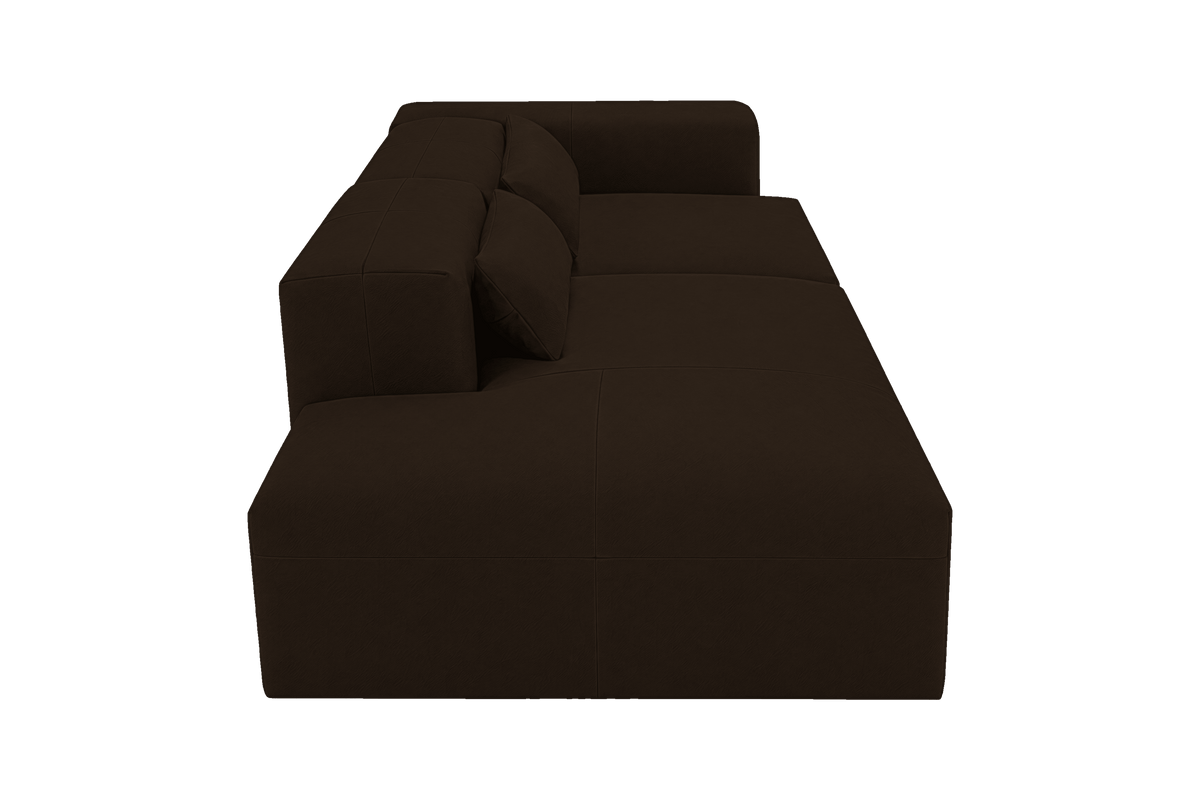 Jasmine Left Chaise Sofa in Marfa Charcoal