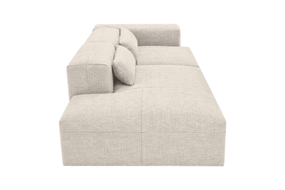 Jasmine Left Chaise Sofa in Mosquito Cracker