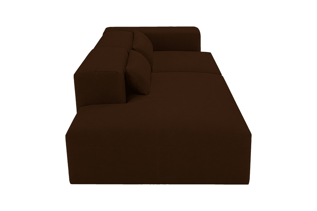Jasmine Left Chaise Sofa in Marfa Denton