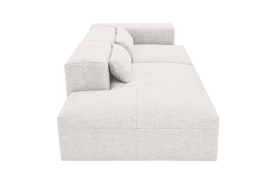 Jasmine Left Chaise Sofa in Mosquito Foam