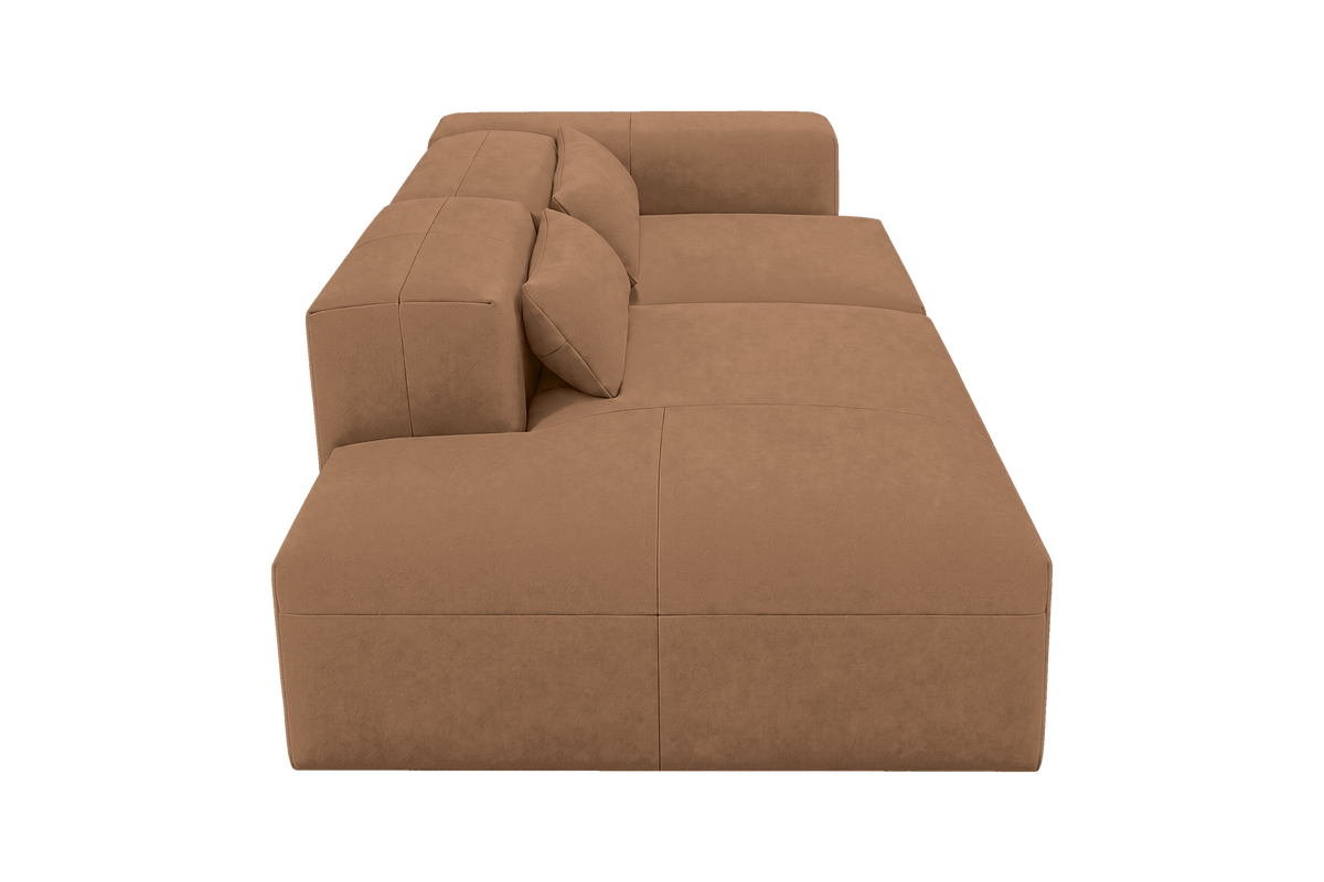 Jasmine Left Chaise Sofa in Fresco Hazel