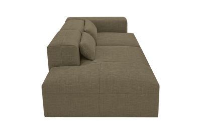 Jasmine Left Chaise Sofa in Mosquito Malibu