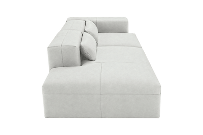 Jasmine Left Chaise Sofa in Felix Milky