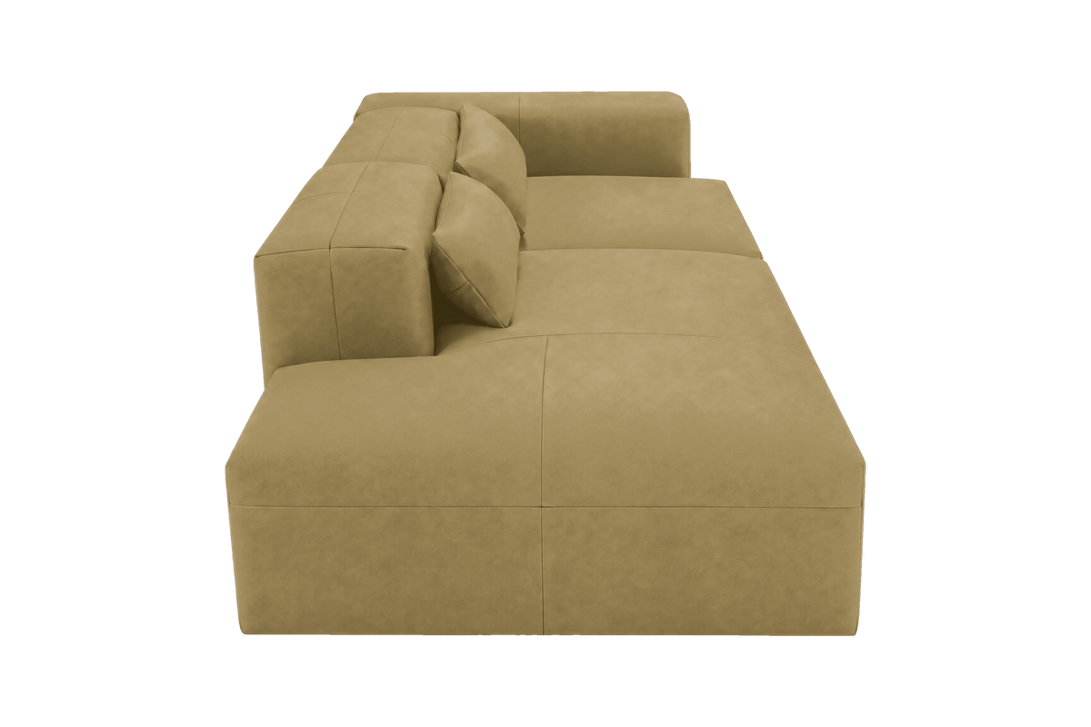 Jasmine Left Chaise Sofa in Marfa Olivia