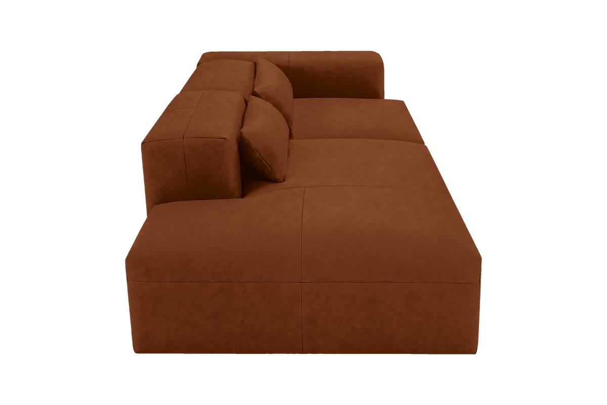 Jasmine Left Chaise Sofa in Marfa Pluto