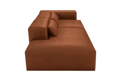 Jasmine Left Chaise Sofa in Momo Porto