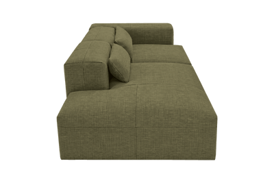 Jasmine Left Chaise Sofa in Mosquito Sycamore