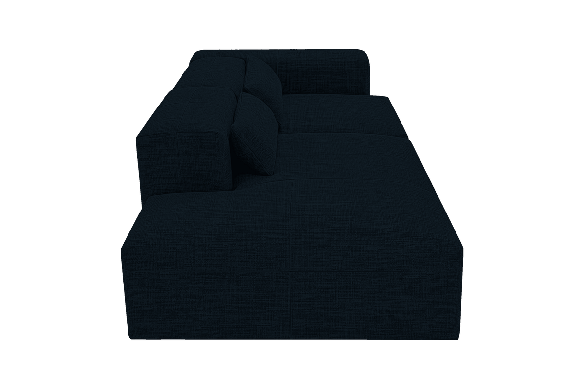 Jasmine Left Chaise Sofa in Mosquito Tenerife
