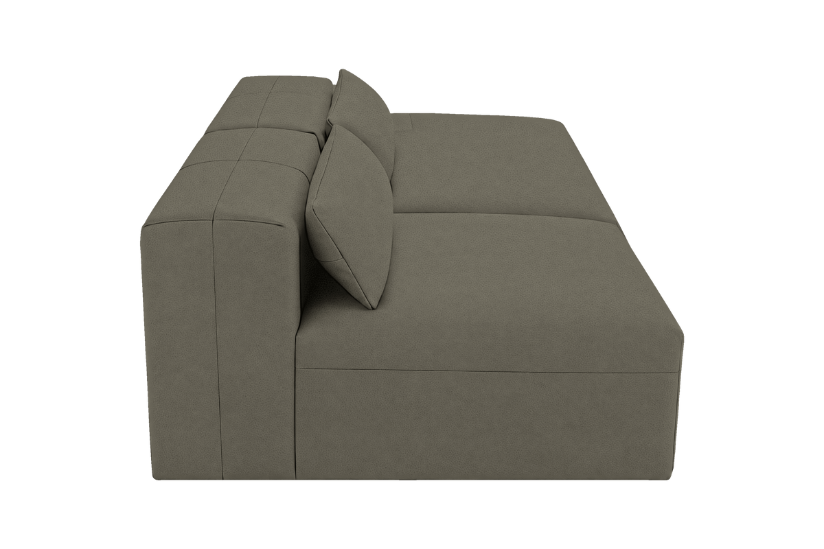 Jasmine Right Chaise Open Sofa in Felix Cos